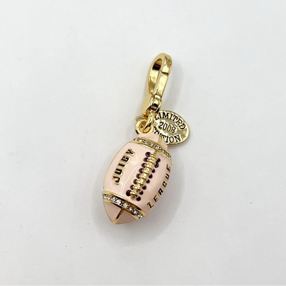Juicy Couture football charm